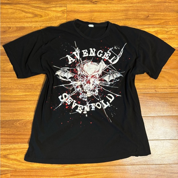 Y2K Avenged Sevenfold Band T-Shirt - Picture 1 of 4